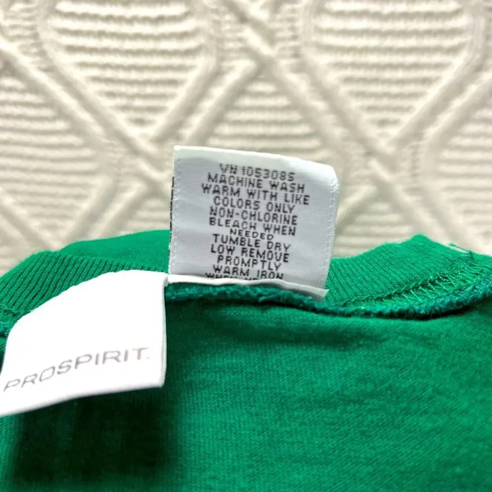 Prospirit Men's Muscle Tee 100%‎ Cotton Active Wear Green Tank Top L